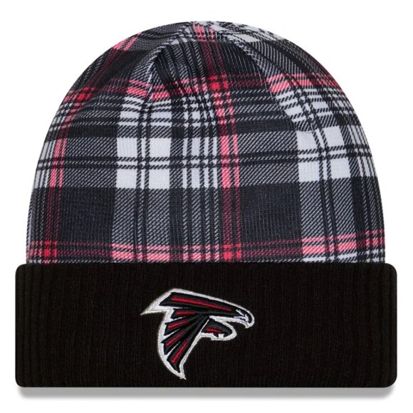 NEW - 2024 New Era Cold Weather Statement Knit Beanie (Atlanta Falcons) - Picture 1 of 2